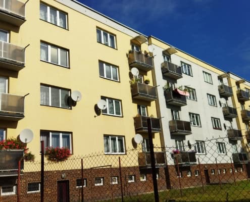 Nový Bor, Severní 665-667 před realizací