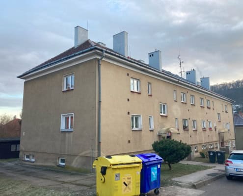 Ústí nad Labem, Nedbalova 565-6 před realizací