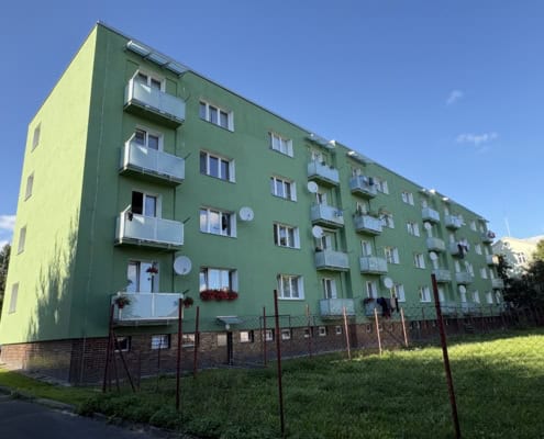 Nový Bor, Severní 665-667 po realizaci